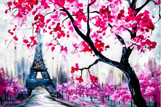 Paint Nite: Blossoms in Paris V